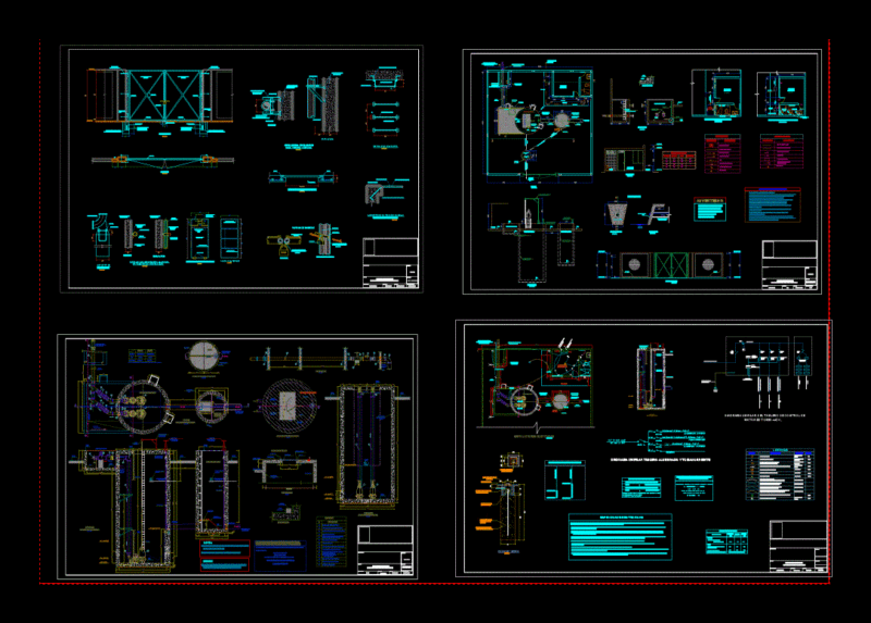 Pumping House Details DWG Detail for AutoCAD
