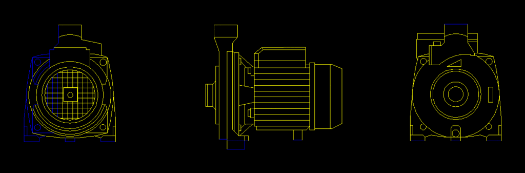 Pumps Tank Pumping 2D DWG Block for AutoCAD