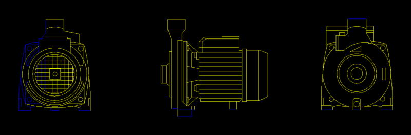 Pumps Tank Pumping 2D DWG Block for AutoCAD