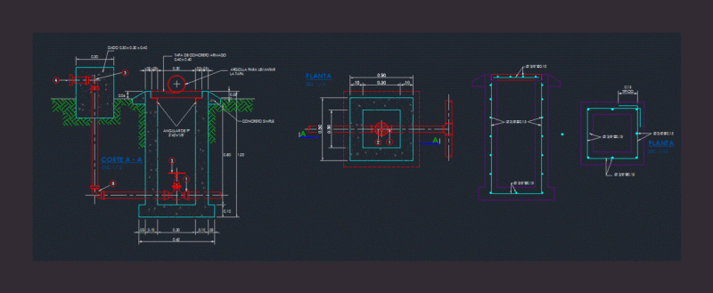 Purge Valve DWG Block for AutoCAD