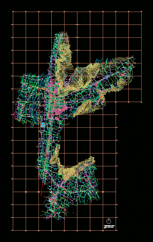 Putaendo – Chile DWG Block for AutoCAD