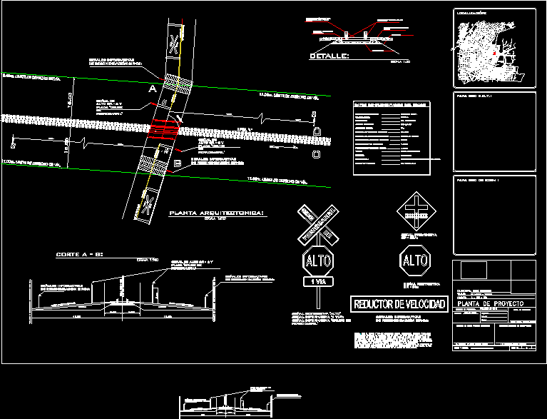 Railroad Crossing DWG Block For AutoCAD Designs CAD