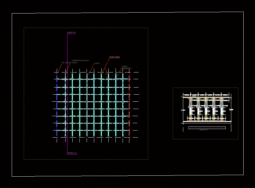 Raised Floor DWG Section for AutoCAD • Designs CAD