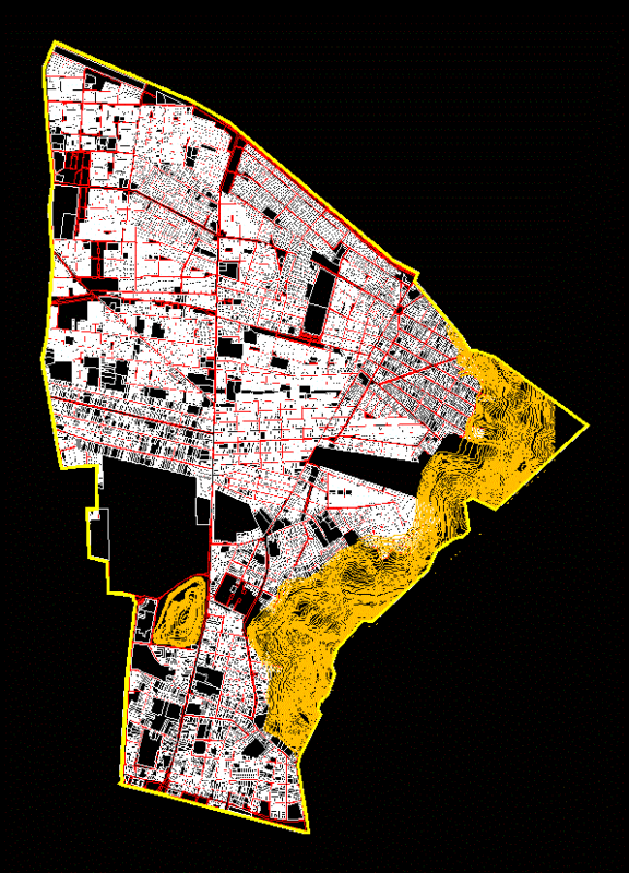 Recoleta Commune (Updated) – Chile DWG Block for AutoCAD