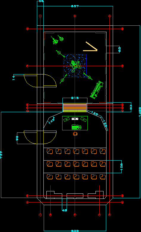 Recording Studio DWG Block for AutoCAD â€¢ Designs CAD