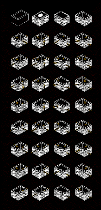 Records DWG Block for AutoCAD