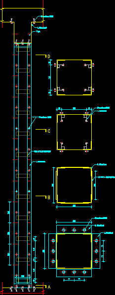 ReforÇO De Pilares DWG Block for AutoCAD