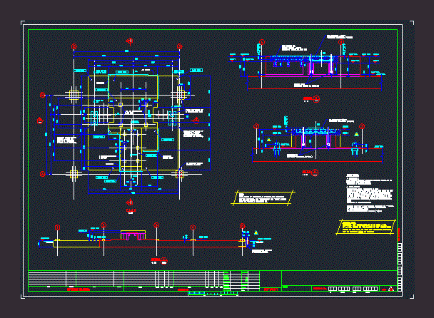 Reinforced Concrete Slab DWG Block for AutoCAD • Designs CAD