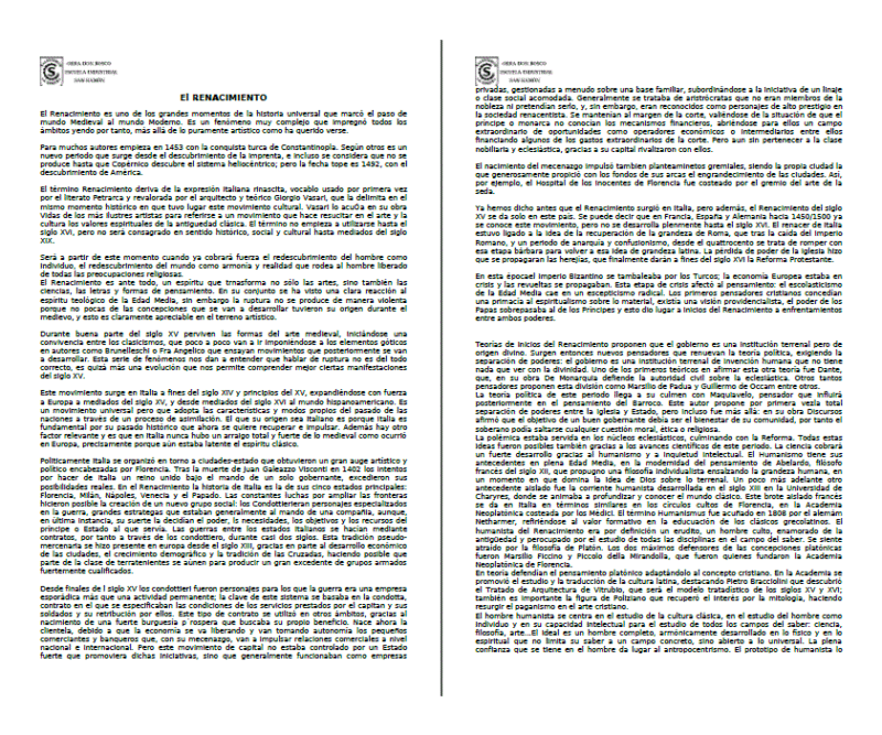 Renaissance DOC Word Document