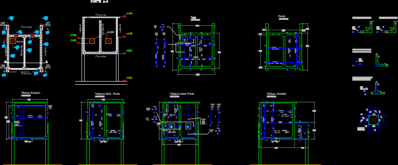 Reserve Tank DWG Block for AutoCAD