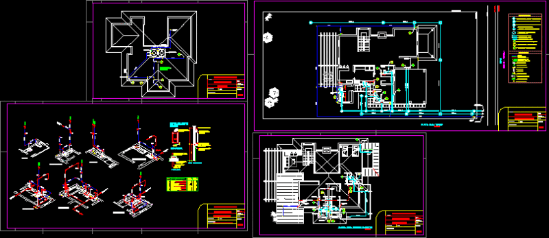 Residence – Complete Project DWG Full Project for AutoCAD