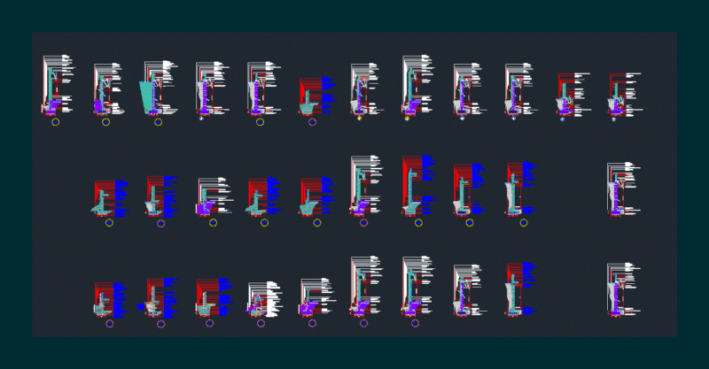 Residental Foundation Detail DWG Detail for AutoCAD
