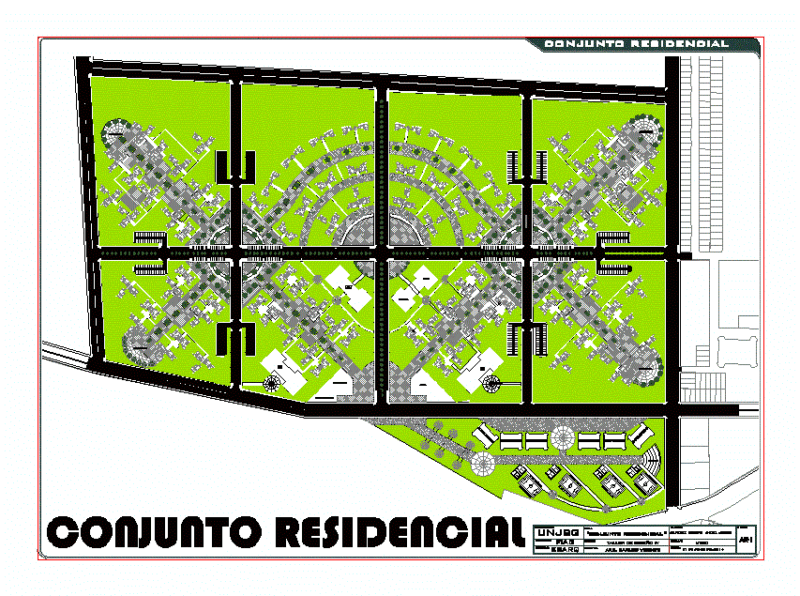 Residential DWG Plan for AutoCAD