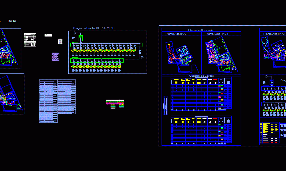 Residential Electrical Installation DWG Detail for AutoCAD • Designs CAD