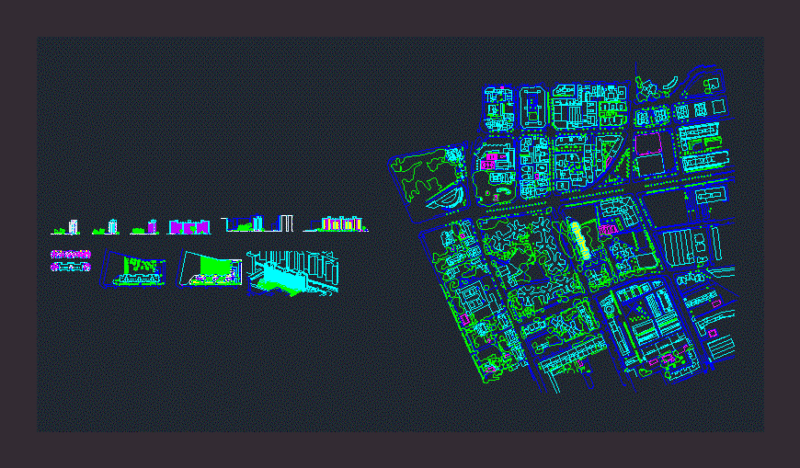 Residential Tabladilla; Sevilla DWG Section for AutoCAD