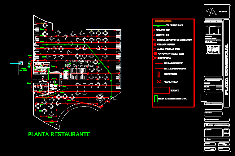 fire sprinkler system design in autocad