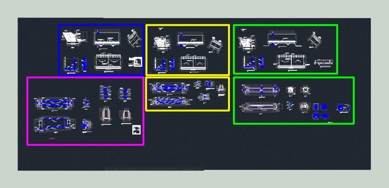 Retaining Wall And Culvert DWG Block for AutoCAD