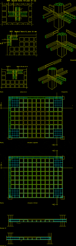 Reticular Flagstones Details DWG Detail for AutoCAD