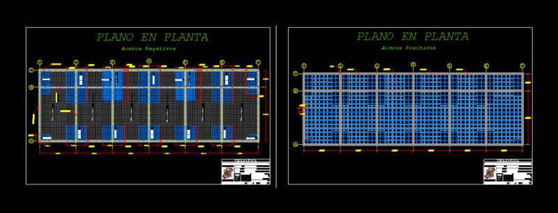 Ribbed Slab DWG Detail for AutoCAD
