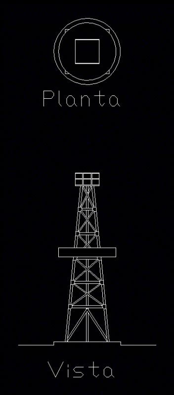Rig DWG Block for AutoCAD