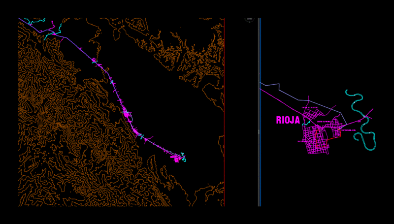 Rioja – Huancabamba DWG Block for AutoCAD