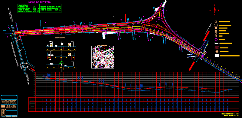 Road Junction – Guerrero – Mexico DWG Block for AutoCAD