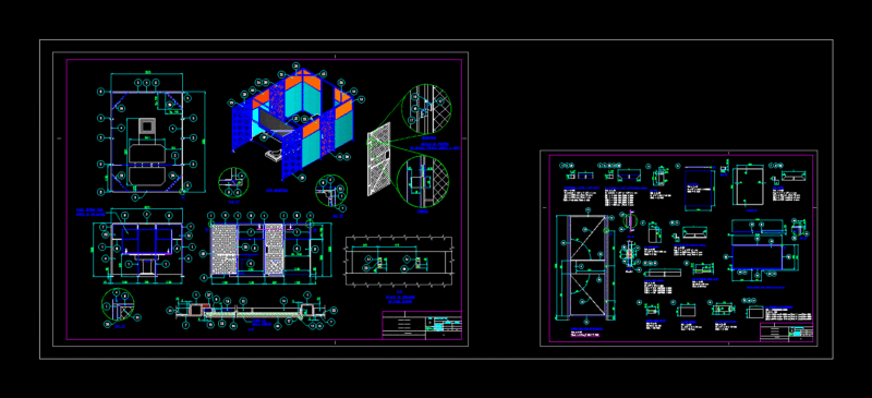 Robot Welding Cell DWG Block for AutoCAD