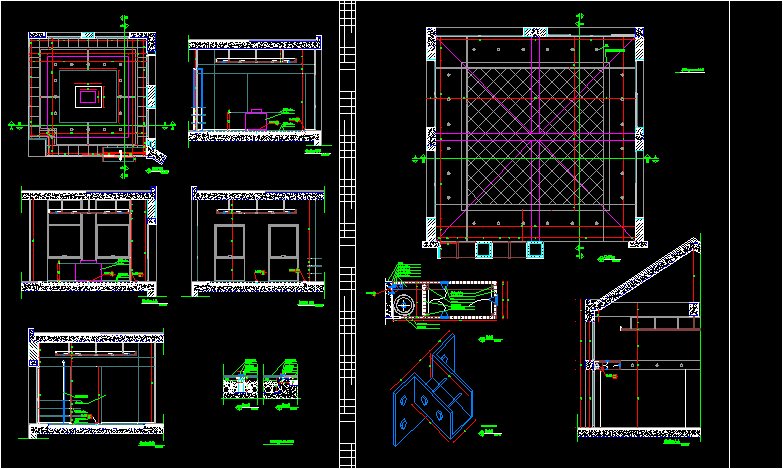 Roof Drainage DWG Detail for AutoCAD • Designs CAD