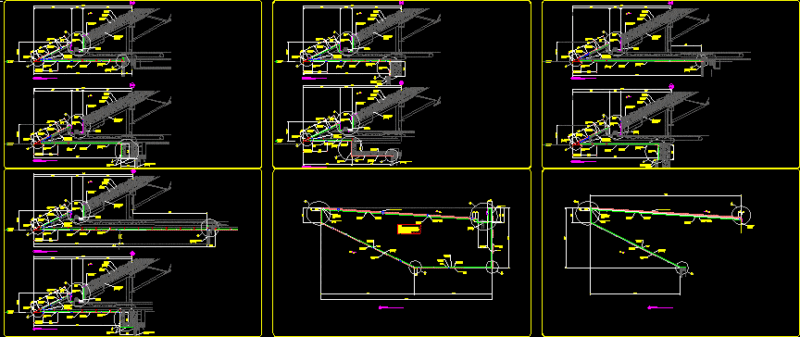 Roof Framing DWG Block for AutoCAD