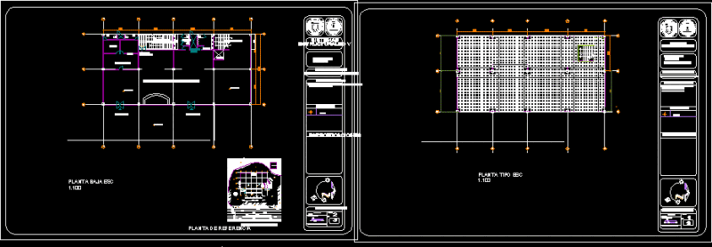 Roof Slab Lightening DWG Detail for AutoCAD