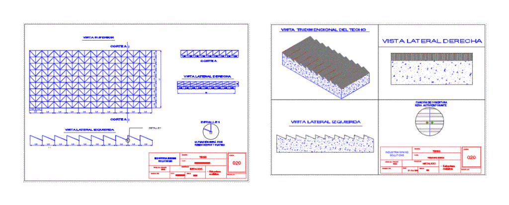 Roof Warehouse DWG Block for AutoCAD