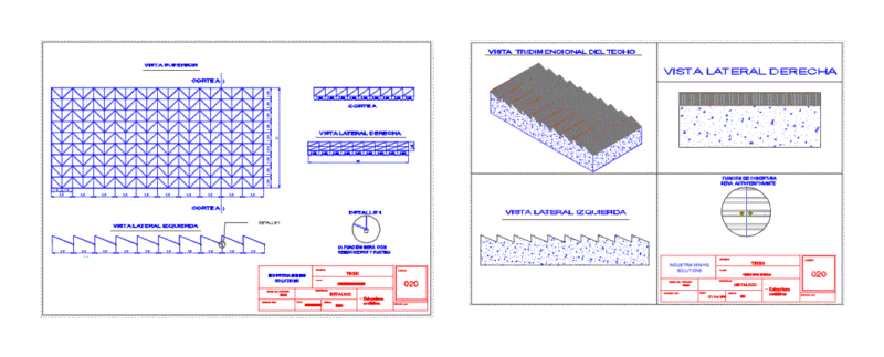 Roof Warehouse DWG Block for AutoCAD