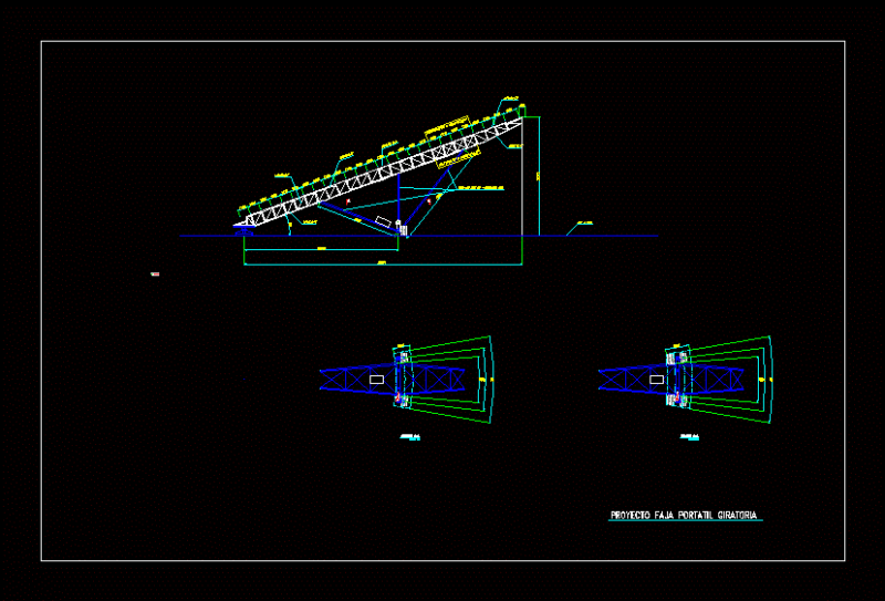Rotary Shaper DWG Block for AutoCAD