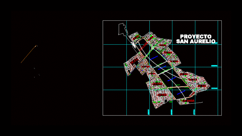 San Aurelio DWG Block for AutoCAD