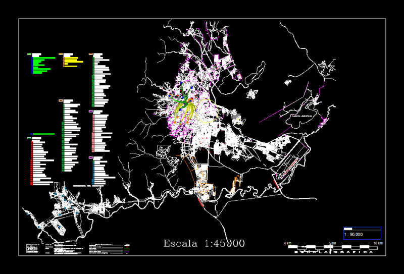 San Pedro Sula – Plano DWG Block for AutoCAD