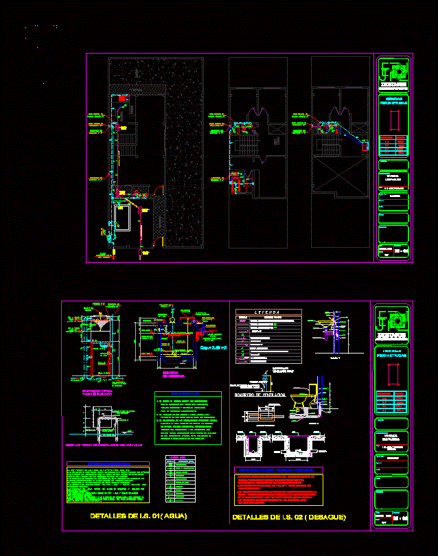 Sanitary Facilities - Housing DWG Block for AutoCAD • Designs CAD