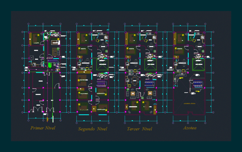 Sanitary Installation DWG Block for AutoCAD