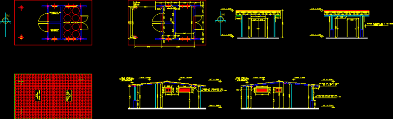 Sanitation Module DWG Full Project for AutoCAD