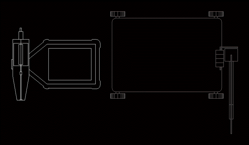 Scales 2D DWG Block for AutoCAD