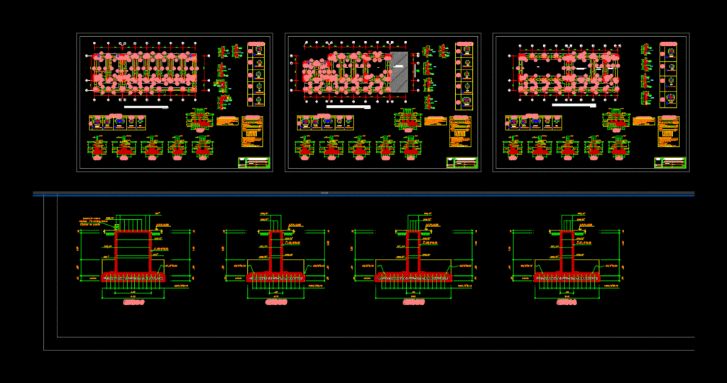 School DWG Block for AutoCAD