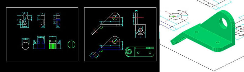School Performance DWG Block for AutoCAD