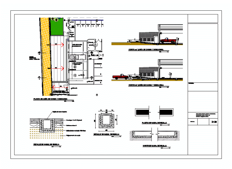 Screens DWG Detail for AutoCAD