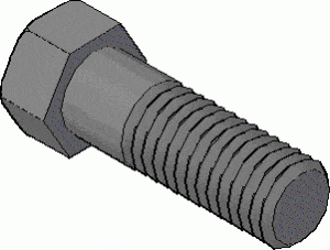 Screw Hex DWG Block for AutoCAD