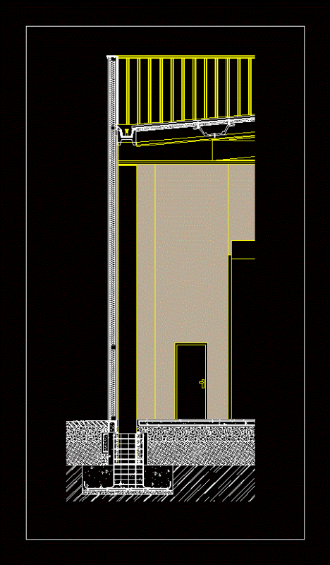 Section Constructive DWG Section for AutoCAD