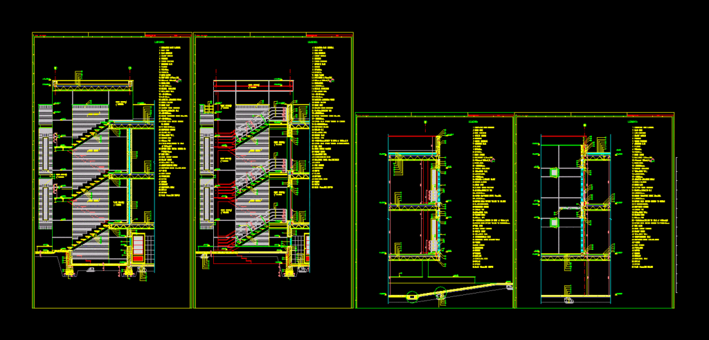 Section D Wall DWG Section for AutoCAD