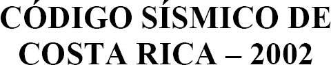 Seismic Regulation – Costa Rica PDF (Document)