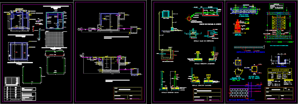 Septic Tank DWG Block for AutoCAD