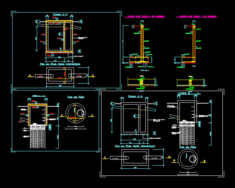 Septic Tank DWG Block for AutoCAD