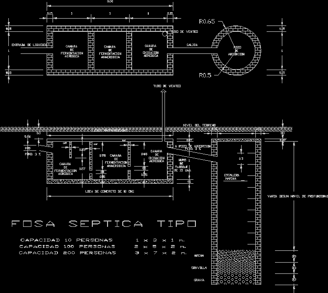 Septic Tank DWG Block for AutoCAD • Designs CAD