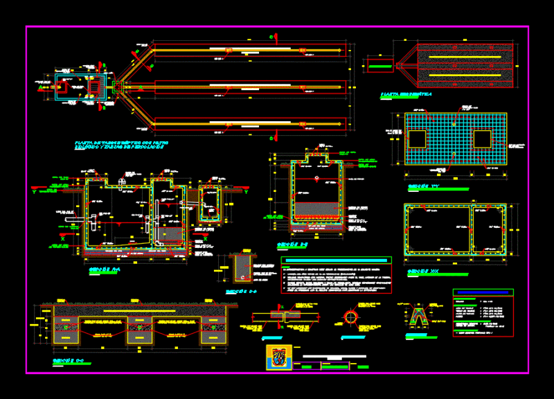 Septic Tank DWG Plan for AutoCAD